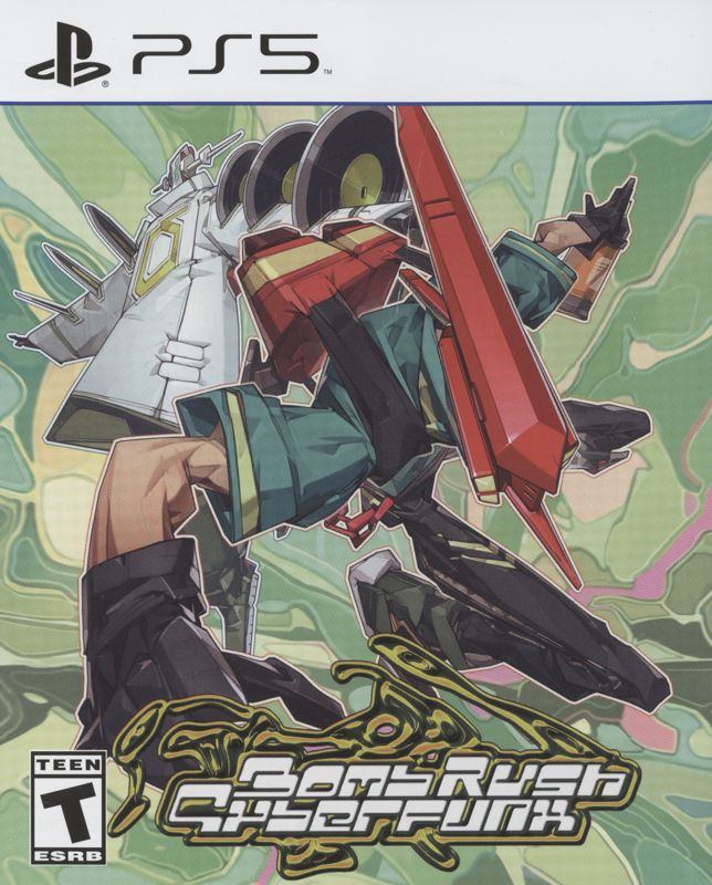 Bomb Rush Cyberfunk box art for Playstation 5